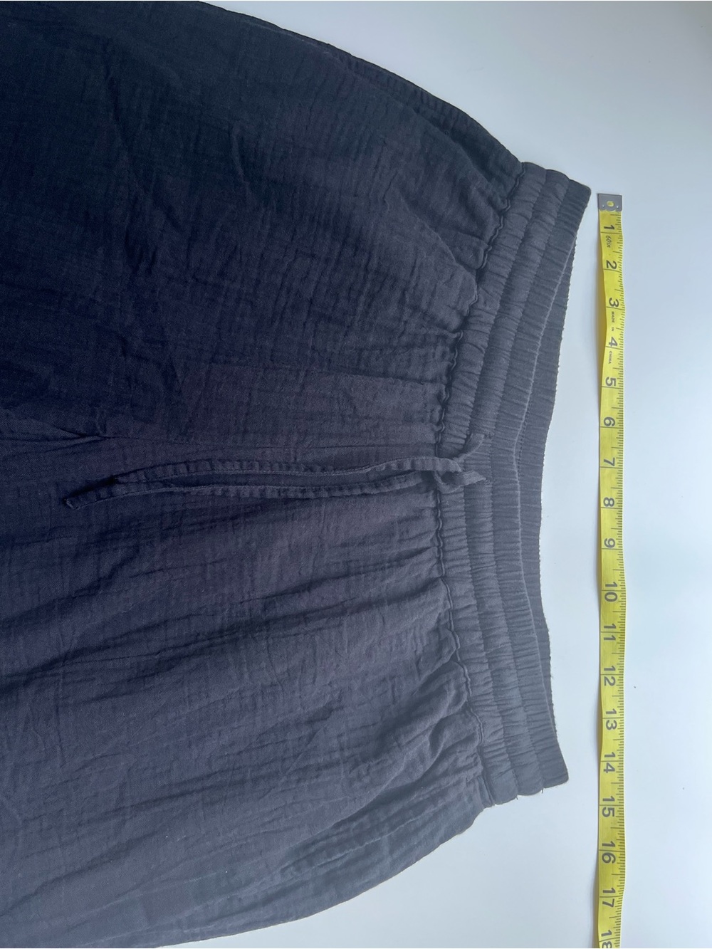 Pact Double Gauze Tapered Pull On Pants 100% Organic Cotton Black Medium - Picture 9 of 11